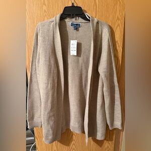 Karen Scott Chestnut Cardigan